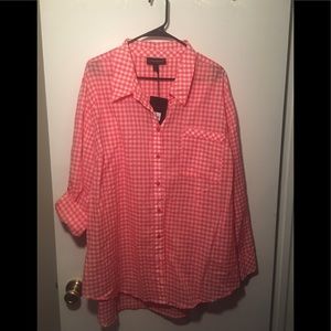 Lane Bryant button down shirt